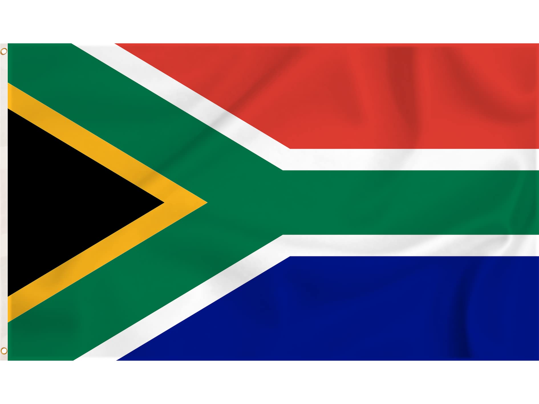 Storm&Lighthouse South Africa Flag South African Flag Southern African Flags 5ft x 3ft with Eyelets