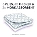 Quilted Northern Ultra Plush® Toilet Paper, Double Rolls, Bath Tissue, 6 Count of 142 3-Ply Sheets Per Roll