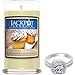 Vanilla Cupcake Natural Soy Candle with Jewelry Made in USA (Surprise Jewelry Valued at $15 to $5,000) Ring Size 6