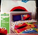 Sesame Street Cotton Rich 3 Piece Twin Sheet Set