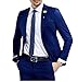 Slim Fit Royal Blue Wedding Suits 2 Pieces Men's Suits Groom Tuxedos Business Suit