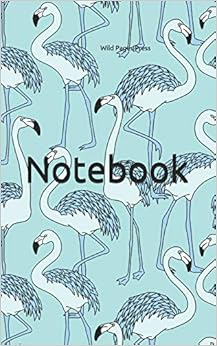 Notebook: flemish picture flamingo drawing illustration summer winter weather spring time travelling