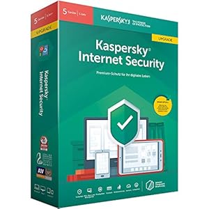 Kaspersky Internet Security 5 Geräte Upgrade (Code in a Box). Für Windows 7/8/10/MAC/Android