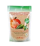 Natural Mate Granular Sweetener, Stevia and Erythritol (Fortified with Pumpkin and Okra), 1 Pound, (Pack of 3)