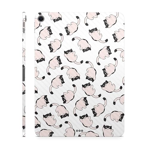Carbon Fiber Tablet Skin Compatible with Apple iPad Air 11" (M3) 2025 - Raining…