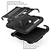 i-Blason Prime Case Designed for iPhone 6s Plus, Kickstand Apple iPhone 6 Plus Case (5.5) Heavy Duty Dual Layer Combo Holster Cover Belt Clip (Black)