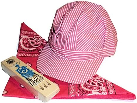 Super Deluxe Pink Train Engineer Set for Girls