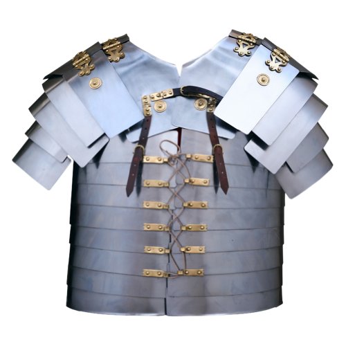 Armor Lorica Segmentata - Roman Armor - One Size - Metallic Armour