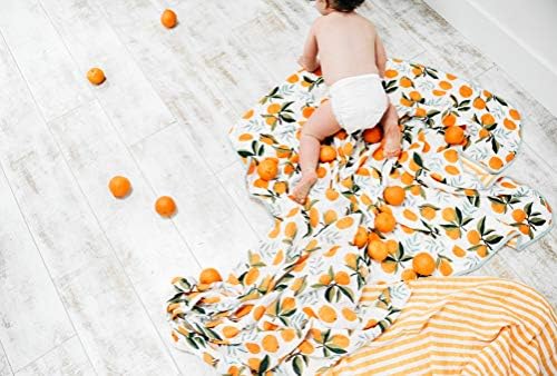 clementine swaddle blanket