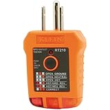Klein Tools RT210 GFCI Receptacle Tester