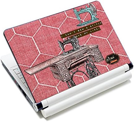 Red Cute 11.6" 12.1" 13" 13.3" 14" 15" 15.4" 15.6" Laptop Skin Sticker, Notebook Decal Protector Cover Case for Apple Acer Leonovo Sony Asus Toshiba Hp Samsung Dell (FY-NEK-018)