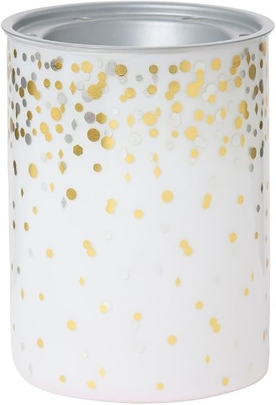 Yankee Candle Holiday Party MW Fragrance Lamp Gold Silver 10x10x15cm