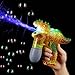 Fun Central (AU023) LED Dinosaur Bubble Gun - Yellow