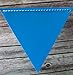 Quasimoon PaperLanternStore.com Blue Ombre Triangle Pennant Banner