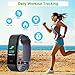 YAMAY Fitness Tracker, Heart Rate Monitor Watch Fitness Watch Activity Tracker IP68 Waterproof Pedometer with Step Counter Sleep Monitor 14 Sports Tracking for Women Men Kid (Color Screen) (Gray)
