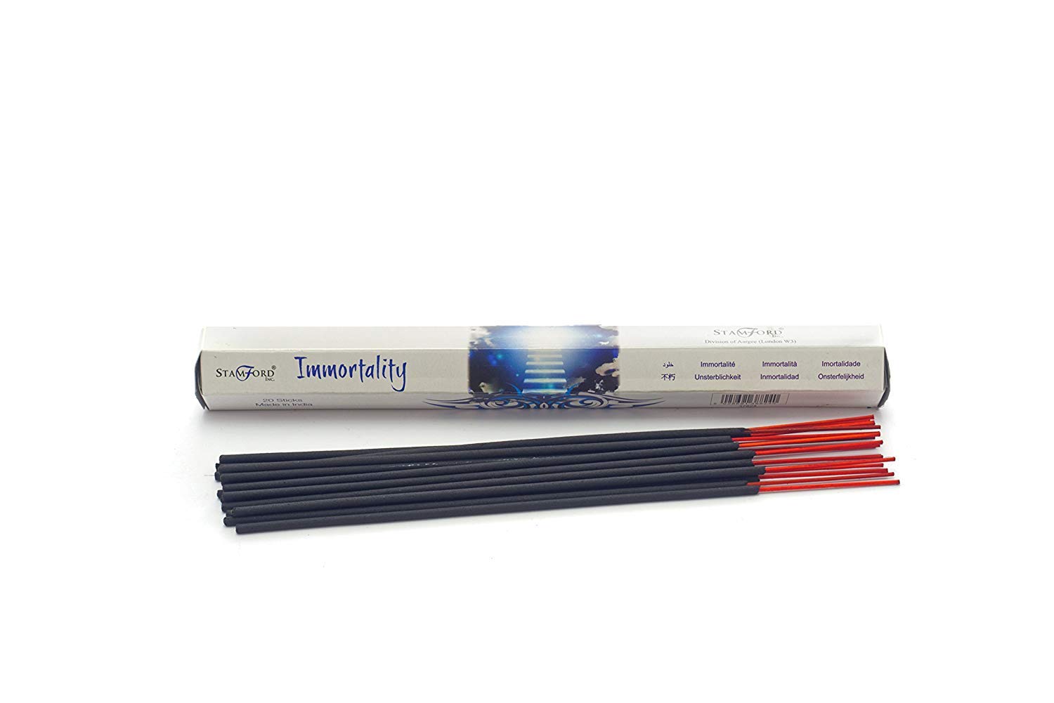 STAMFORD INC. 37824 Immortality Incense Sticks, 20 Sticks x 6 Packs