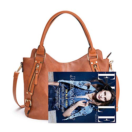 Handbag for Women Large Capacity Hobo Shoulder Bag Leather Tote Bag