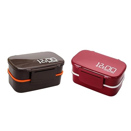 KESOTO 2 unidades de recipientes de aperitivos portátiles para ...