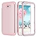 Galaxy J7 2017 Case, BENTOBEN Heavy Duty Shockproof Slim 3 Layers Hybrid Hard PC Soft Silicone Protective Phone Cover for Samsung Galaxy J7 V 2017 / J7 Prime / J7 Perx / J7 Sky Pro/Halo, Rose Gold