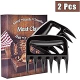 XBRN 2-Pack Meat Claw, Meat Claws for Shredding Pulling Handing Serving Pork Turkey Chicken Meat Shredder