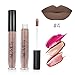 ALIVER 5 Pcs Matte Liquid Lipstick Waterproof Long-Lasting Pigmented Lip Gloss Set (#4.5.6.7.11)