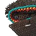 Yosang Windproof Ski Mask Warm Knitted Beanie Hat Cap (Brown Wig & Brown mask)