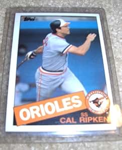1985 Topps Cal Ripken Jr 30 MLB Baseball Card Everything