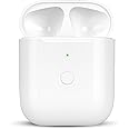 Compatible for AirPods Charging Case Replacement AirPod 1st 2nd Generation 550mAh with Wireless Charging Bluetooth Pairing Sync Button (No Earbuds)
