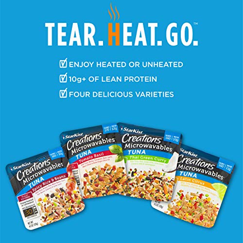 StarKist Creations Microwavables Latin Citrus Tuna 4.5 oz Pouch