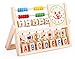 The Best Children Baby Kids Educational Math Toys Learning Developmental Versatile Flap Abacus Wooden Toys