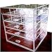 Cq acrylic Large Beauty Cube 5 Tier Drawers Acrylic Cosmetic organizer Handmade Multi function Makeup Organizer Storage,10