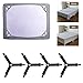 ONSON Bed Sheet Fasteners, Adjustable Triangle Elastic Suspenders Gripper Holder Straps Clip for Bed Sheets,Mattress Covers, Sofa Cushion（4Pack）