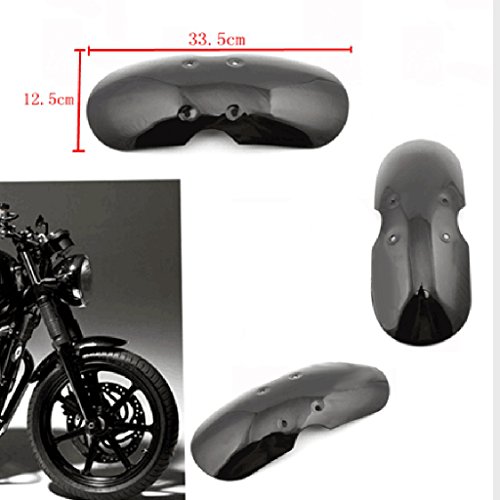 MagiDeal Motorcycle Front Fender Mudguard Fairing Fir for Triumph Bonneville 2001-2016 - Glossy Black - Thumbnail 7