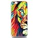 iPhone 6 Lion Case, Colorful Lion Pattern TPU Soft Case Cover Ultra Slim Fit Scratch proof Protective Cover with iPhone 6 Case (IPHONE 6 CASE LION)
