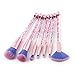 Makeup Brushes Set, 7pcs/set Colorful Floating Sequins Foundation Blending Blush Eyeliner Face Powder Makeup Brush Kit Beauty Cosmetic Tools (7 Pcs)