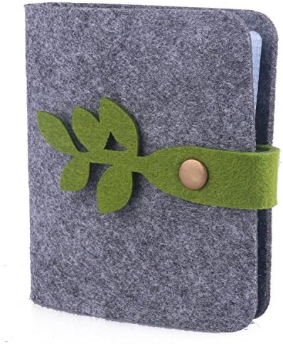 [Fujifilm Instax Mini Photo Album] HeSham 40 Pockets Felt Photo Album For Fujifilm Instax Mini 7s 8 25 50s 70 90/ Polaroid Z2300/ Polaroid PIC-300P Snap Films (Sapling)