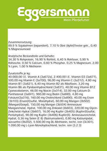 Eggersmann Mein Pferdefutter - Eggersmann Profi aminoir 6 kg – extra voeding voor paarden – ondersteuning voor losse en… - Afbeelding 4