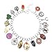 Athena Brands Avengers Charm Bracelet Quality Cosplay Jewelry Marvel Comics Movie Cartoon Series with Gift Box
