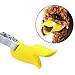 Pevor Dog Mouth Cover - Cute Dog Muzzle Anti-Bite Duck Mouth Shape Anti-called Dog Mask Set Bite-Proof Silicone Material Adjustable Poodle Face Lip Mouth Duckbill Muzzle For Dogs (L)