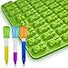 Candy Silicone Molds & Ice Cube Trays, SENHAI 3 Pack Gumdrop Jelly Molds, Chocolate Molds, 153 Gummy Bear Candy Molds with 3 Drops