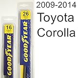 Toyota Corolla (2009-2014) Wiper Blade Kit - Set Includes 26