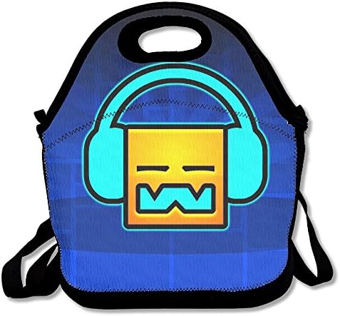 Geometry Dash Travel Tote Lunch Bag