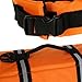 HAOCOO Dog Life Jacket Vest Saver Safety Swimsuit Preserver with Reflective Stripes/Adjustable Belt Dogs?Orange,XXL