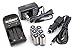Tenergy 3V RCR123A Rechargeable Li-ion Batteries Protected 6 Pcs with 2 -Slot Smart Battery Charger