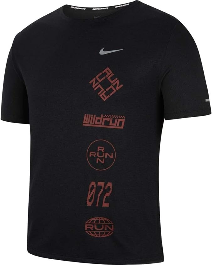 Amazon ナイキ 陸上 ランニング 半袖tシャツ Dri Fit マイラー ウィンドランナー Gx S S トップ メンズ シャツ 通販