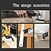 Saw Blades, Baban 15 Pcs Multitool Blades Wood/Soft Metal Oscillating Multitool Quick Release Saw Blades Mixed Universal Blade Set Compatible with Most of Oscillating Tool