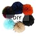 FURTALK Fur Pom Pom Keychain Bag Charm - Fluffy Fur Ball Cute Hangbag Charms Original