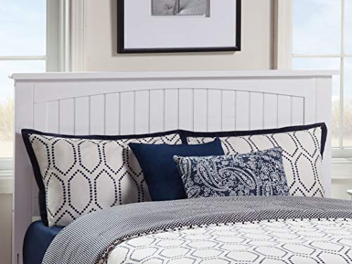 Atlantic Furniture Nantucket Headboard, Queen, White