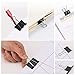 CENTSTAR 120 Pcs Assorted Size Binder Clips - 6 Sizes Paper Clamp Meet Your Different Using Needs for Paper - Sturdy Container Included (120 PCS)