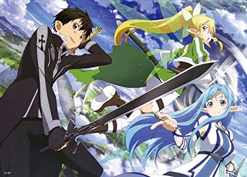 Anime Sword Art Online SAO - High Grade Laminated Poster